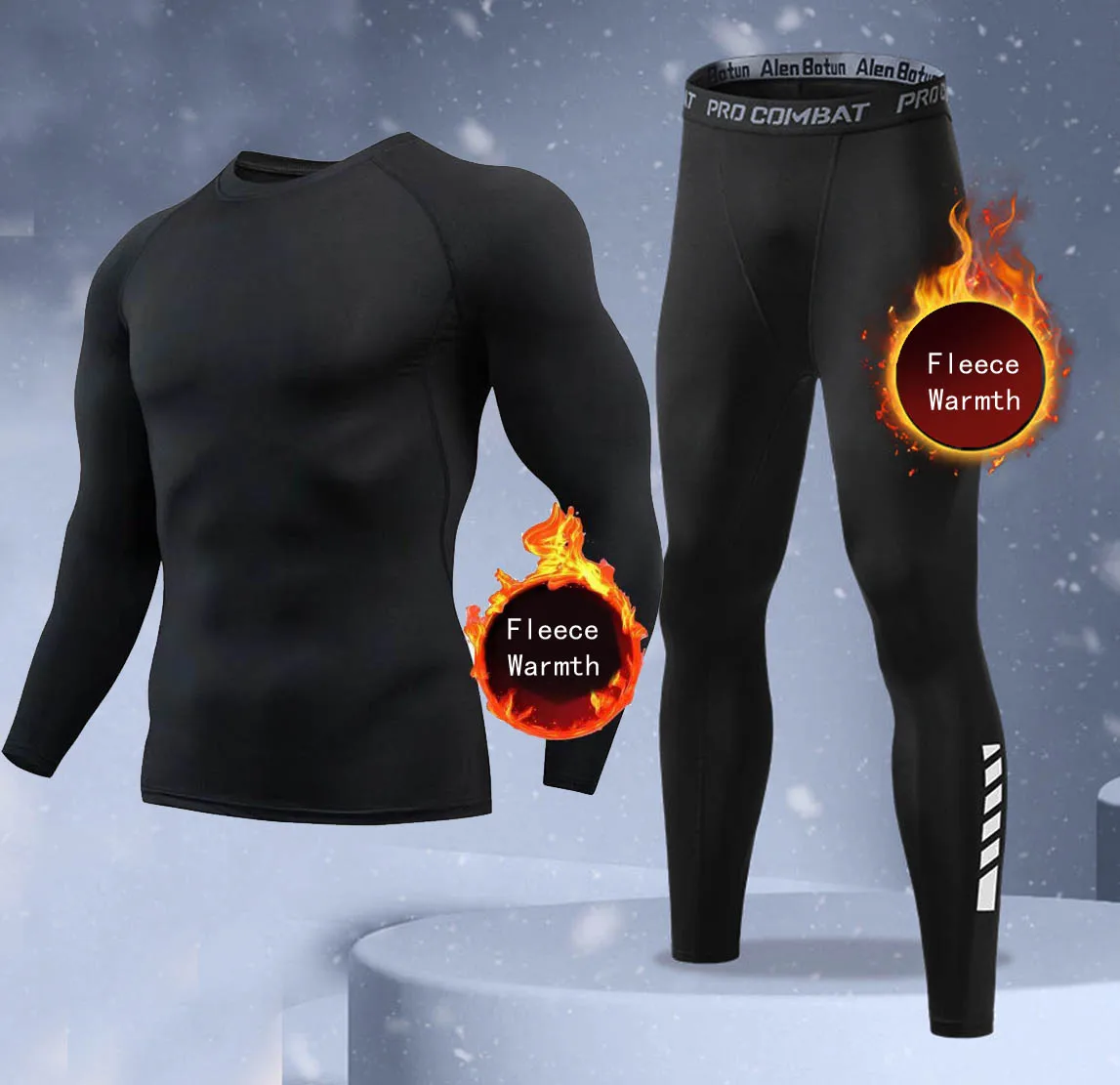 New 2-pieces Winter Warm Men U - огляд і ціна Thermal Long John