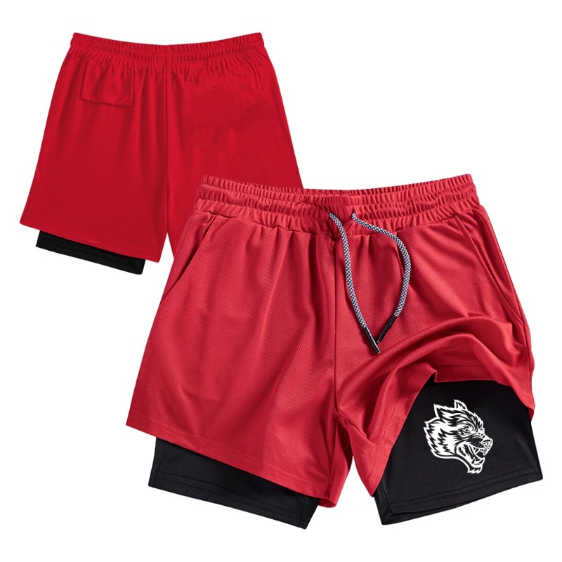 Streetwear Men's Double Layer  - огляд і ціна Compression Shorts Athletes