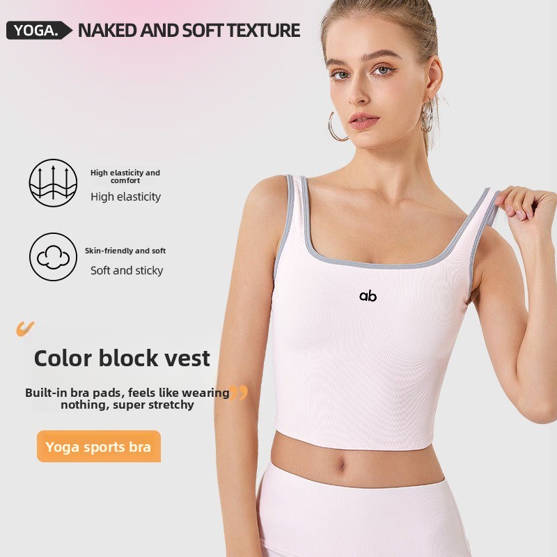 Women Summer Ribbed Yoga Tank  - огляд і ціна Tank Top Ribbed