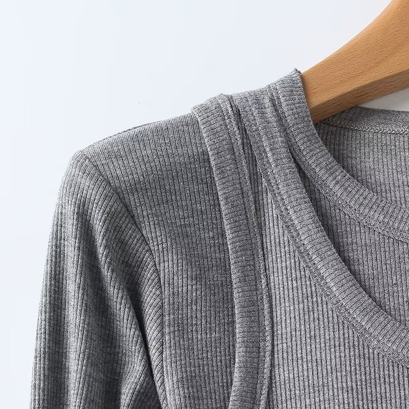 Dave&Di Long Sleeve Tshirts Wo - огляд і ціна Tank Top Ribbed